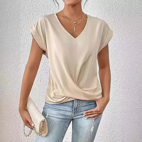 Heidi-Mode | Damen-T-Shirt Unregelmäßiger Schnitt - Image 2