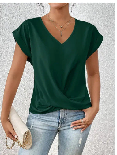 Heidi-Mode | Damen-T-Shirt Unregelmäßiger Schnitt - Image 6