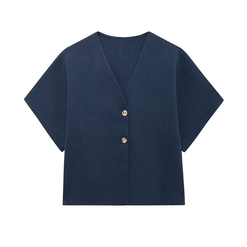 Heidi-Mode | Lässiges Einfarbiges Strickoberteil für Frauen - Image 7