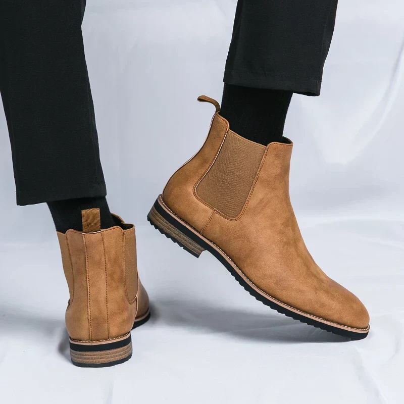Heidi-Mode | Leder Chelsea Stiefel - Image 2