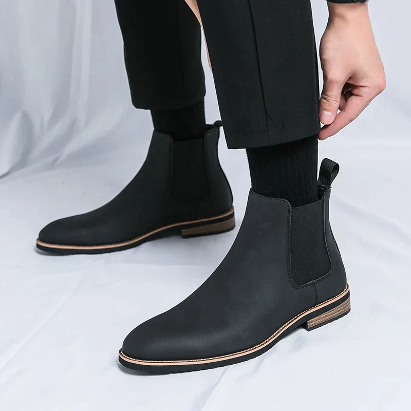 Heidi-Mode | Leder Chelsea Stiefel - Image 3