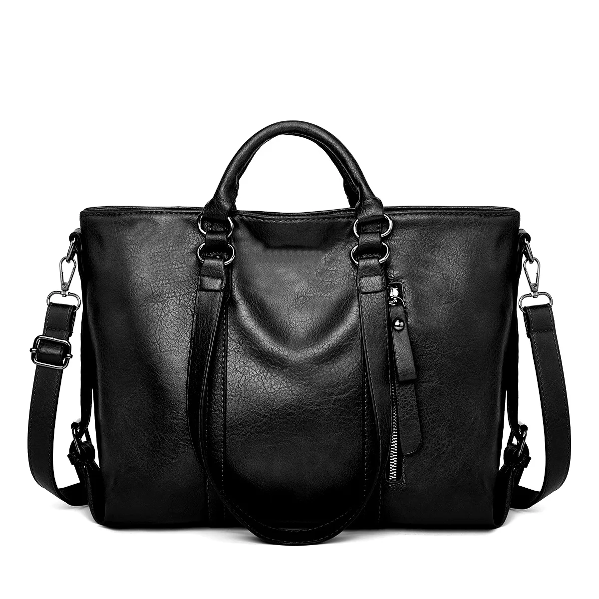 Heidi-Mode | Große Leder-Schultertasche - Image 2