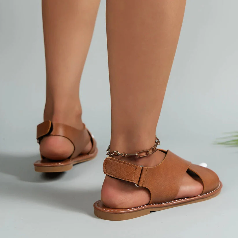 Heidi-Mode | Leder Damenschuhe mit Schnalle