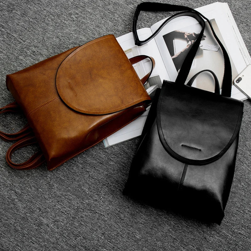 Heidi-Mode | Leder Mini Rucksack für Frauen Luxuriös und Vielseitig - Image 13