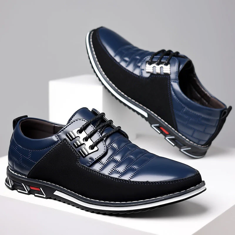 Heidi-Mode | Leder Orthopädische Herrenschuhe - Image 5