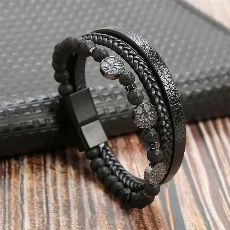 Heidi-Mode | Lederarmband Im Antiken Stil mit Metallverschluss - Image 3