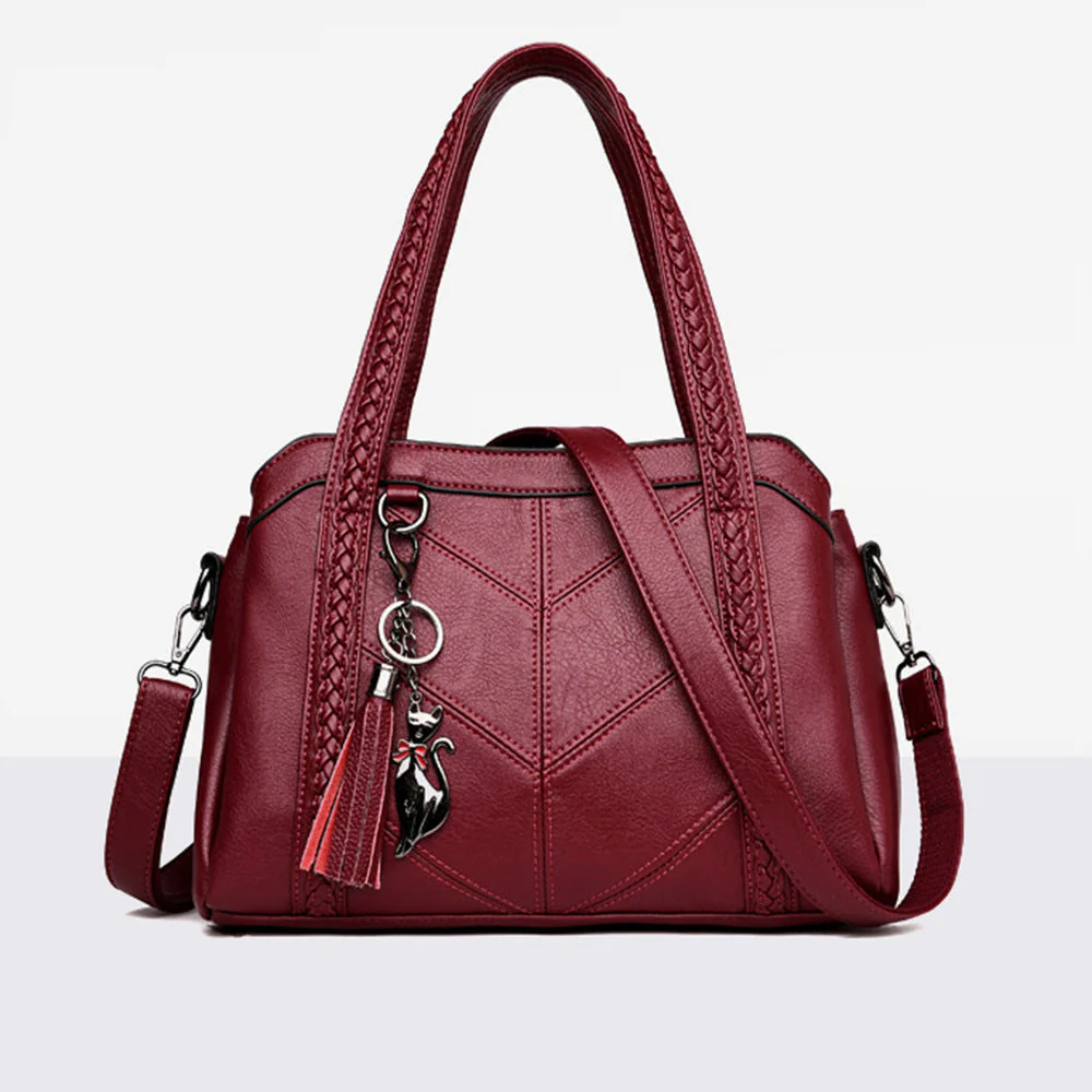 Heidi-Mode | Lederhandtasche Elegant Modisch - Image 7