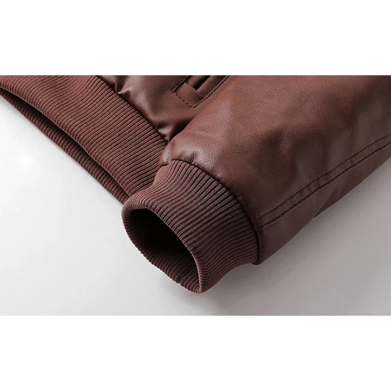 Heidi-Mode | Lederjacke Herren mit Reißverschluss, Klassische Jacke Aus Echtleder - Image 10