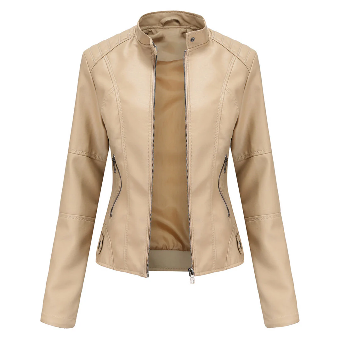 Heidi-Mode | Zeitlose Lederjacke für Frauen - Image 5