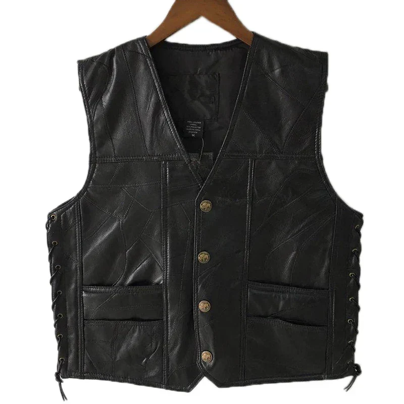 Heidi-Mode | Lederweste Im Weinlese Stil für Herren - Image 9