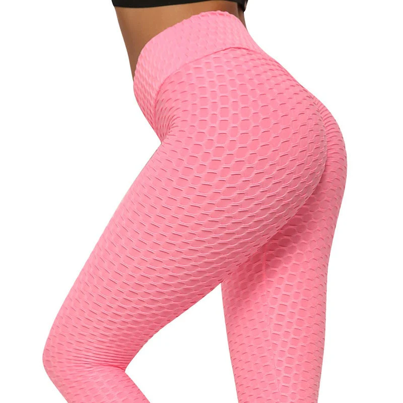 Heidi-Mode | Leggings mit Hoher Taille und Wabenstruktur - Image 5