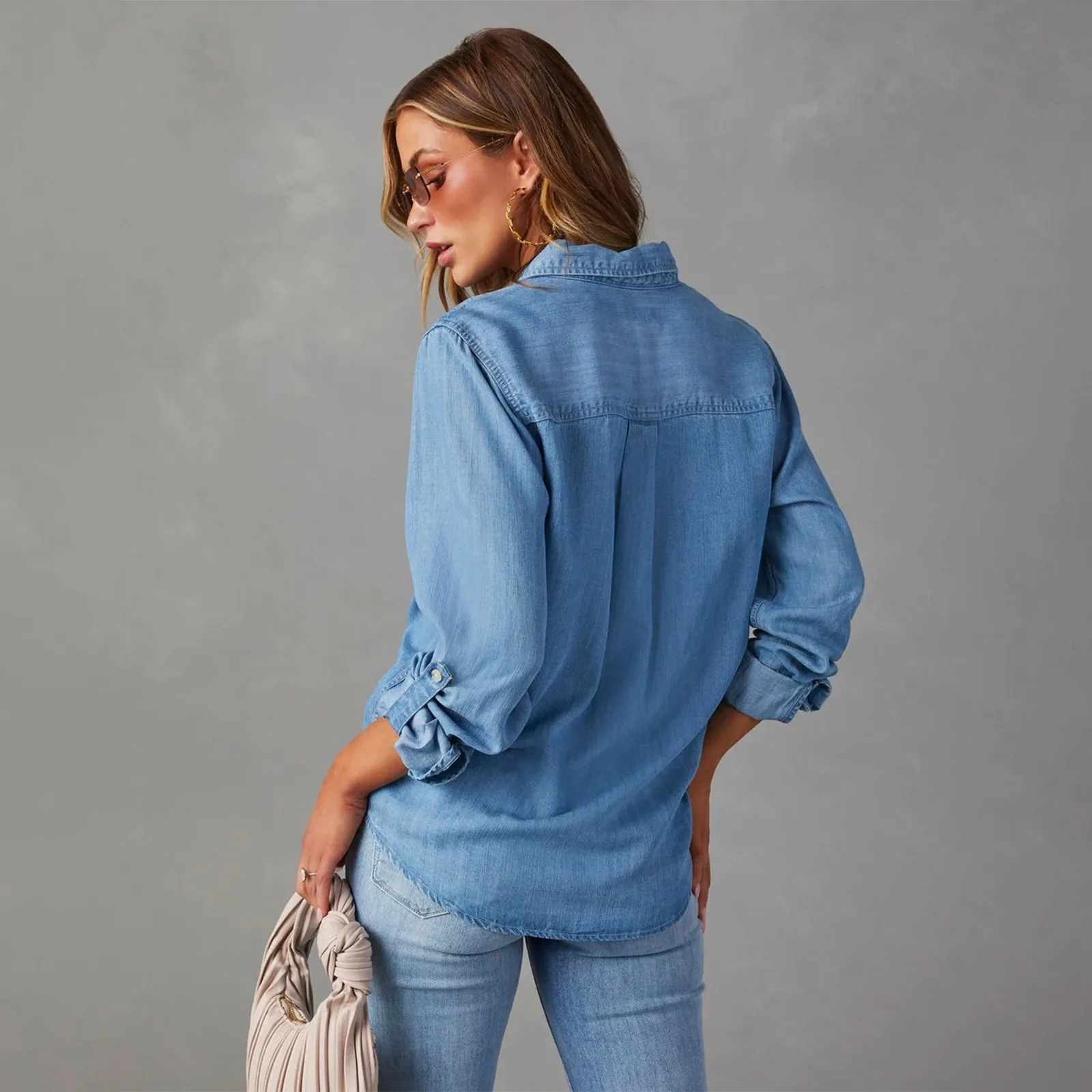 Heidi-Mode | Leichte Denim Hemden - Image 4