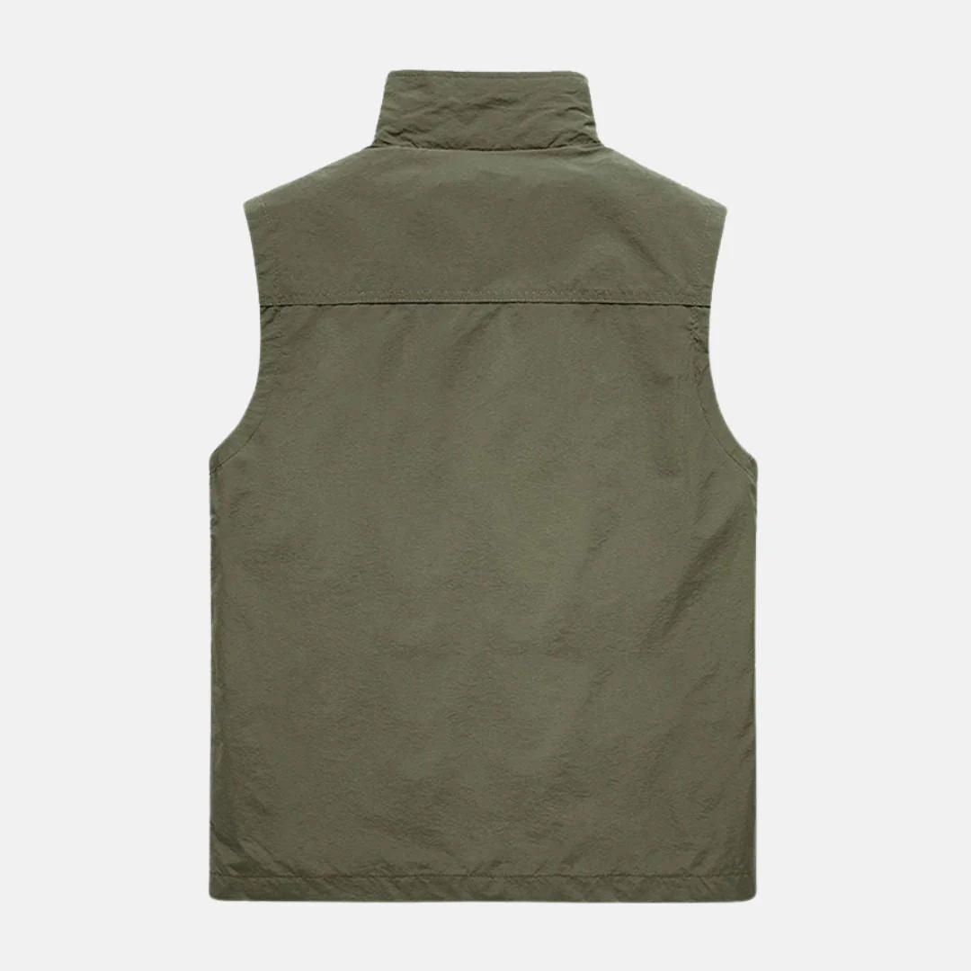 Heidi-Mode | Leichte Multifunktionsweste mit Taschen für Herren für Den Outdoor-Einsatz - Image 5