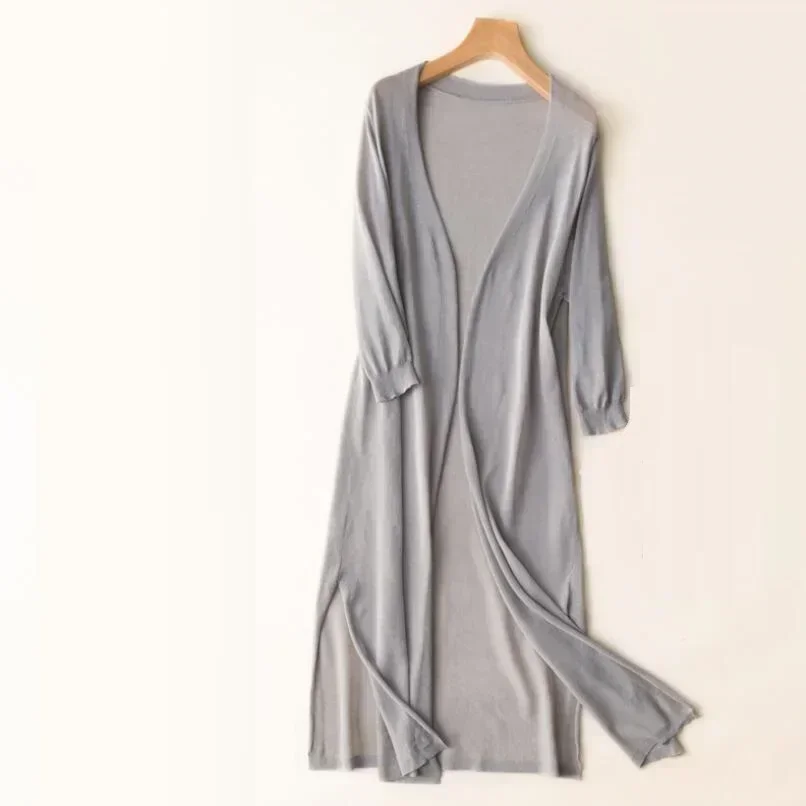 Heidi-Mode | Leichter Langer Cardigan - Image 10