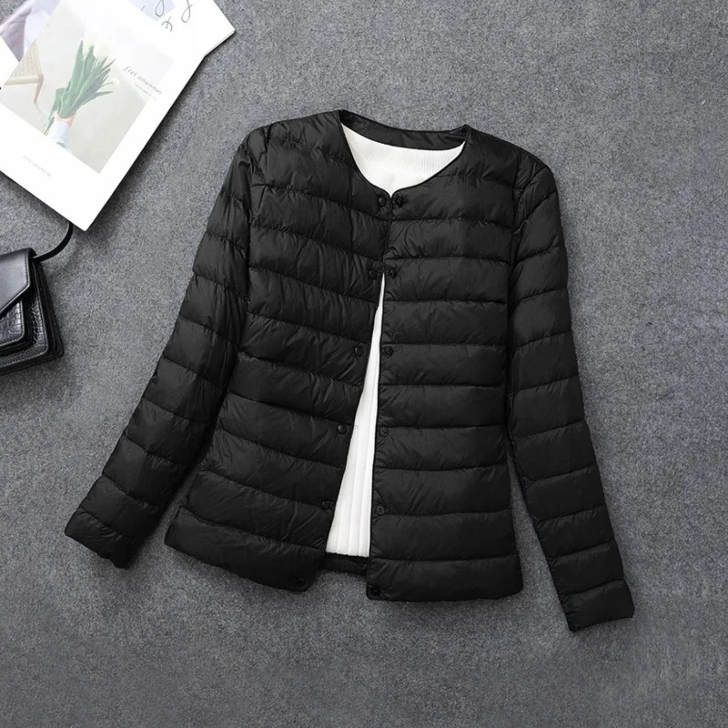 Heidi-Mode | Leichte Gepolsterte Daunenjacke - Image 5