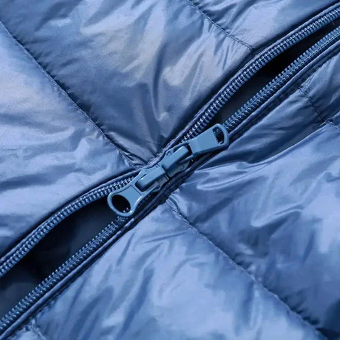 Heidi-Mode | Leichtgewicht Pufferjacke Langärmlige Gesteppte Jacke mit Abnehmbarem Kapuze - Image 2