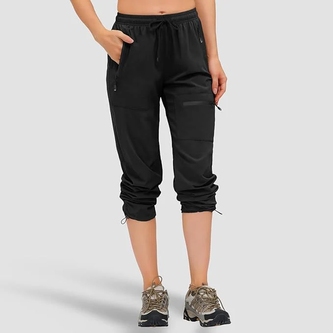 Heidi-Mode | Leichte, Schnell-Trocknende Cargo Wanderhosen für Frauen - Image 4