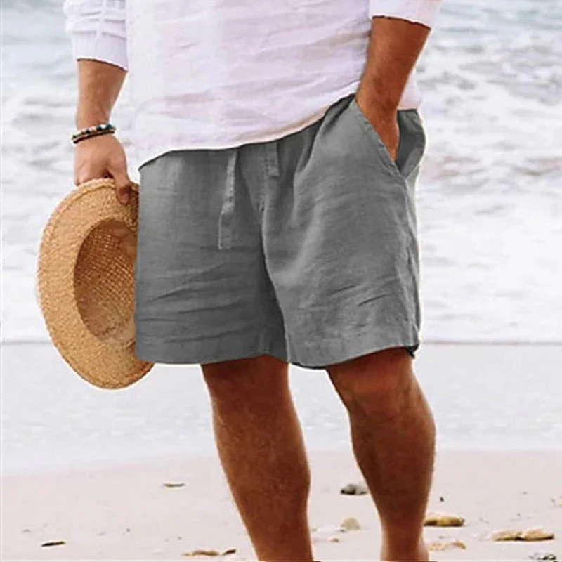 Heidi-Mode | Leinen Luxus Shorts für Männer - Image 2