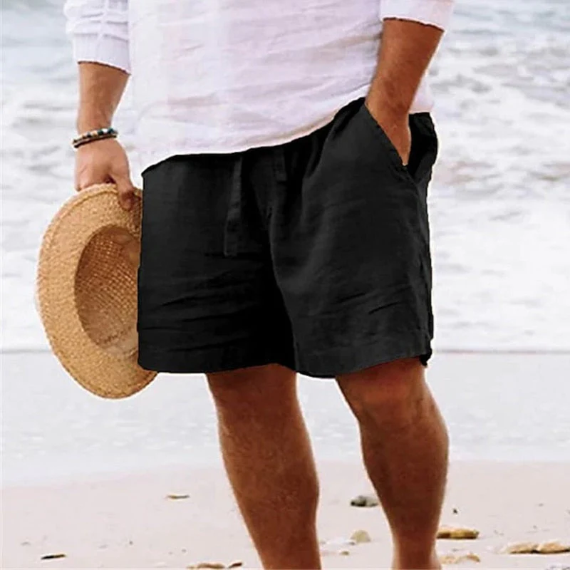 Heidi-Mode | Leinen Luxus Shorts für Männer - Image 4