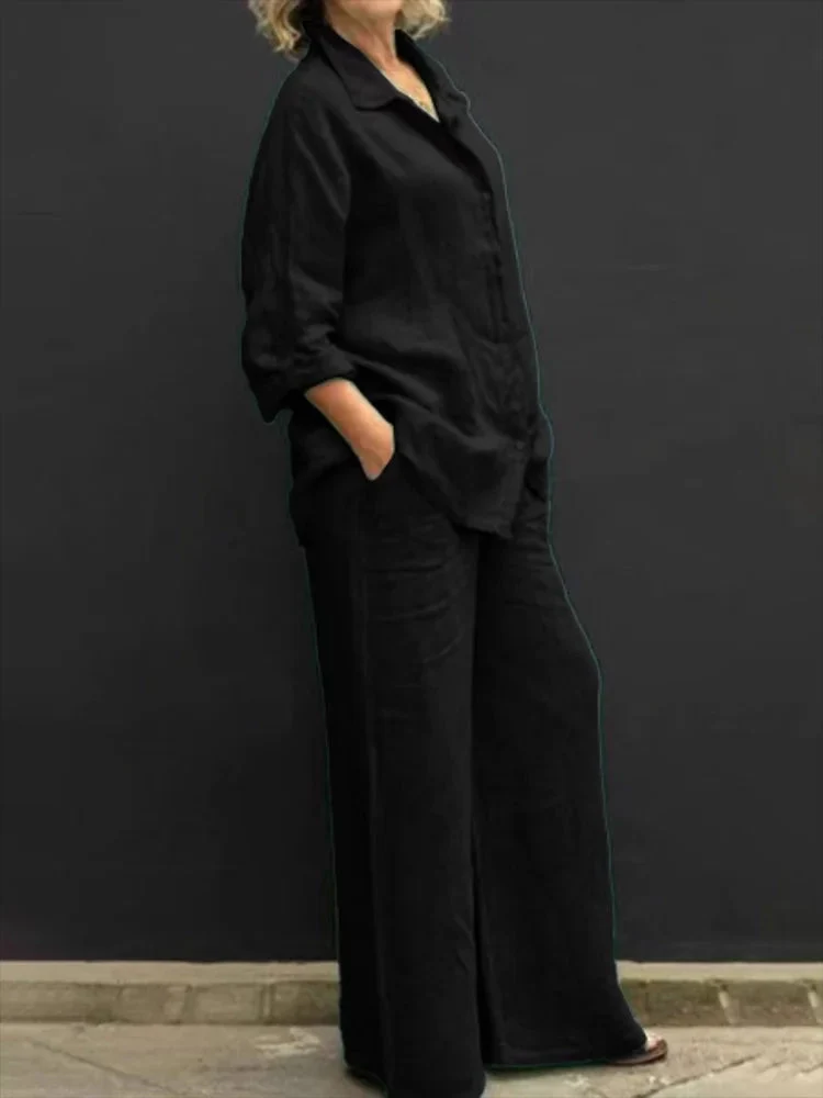 Heidi-Mode | Leinen Sommer Satz für Damen - Image 7