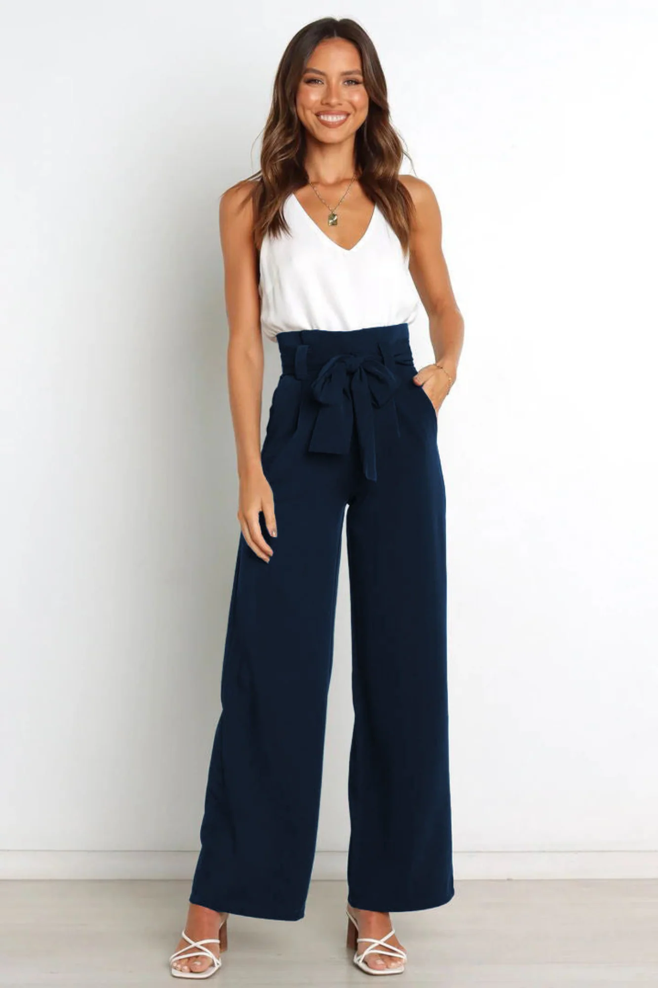 Heidi-Mode | Leinenhose für Frauen Lang - Image 22