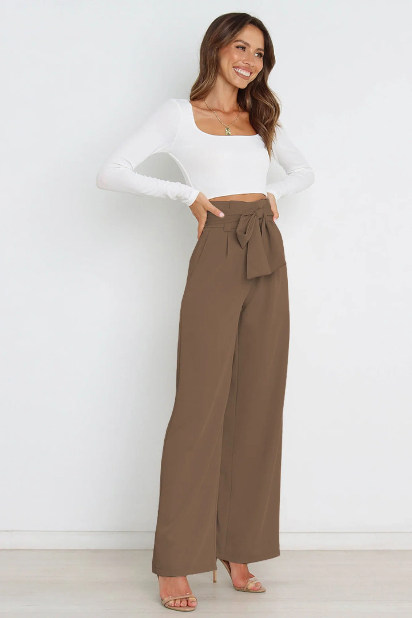 Heidi-Mode | Leinenhose für Frauen Lang - Image 8