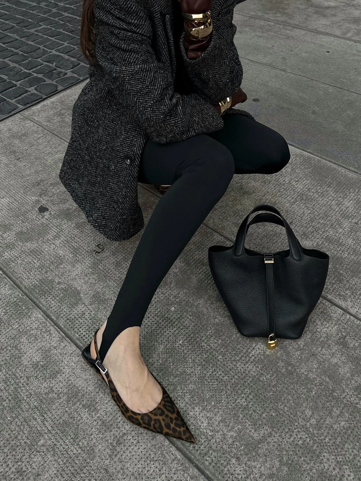 Heidi-Mode | Leopard Kitten Slingback Pumps