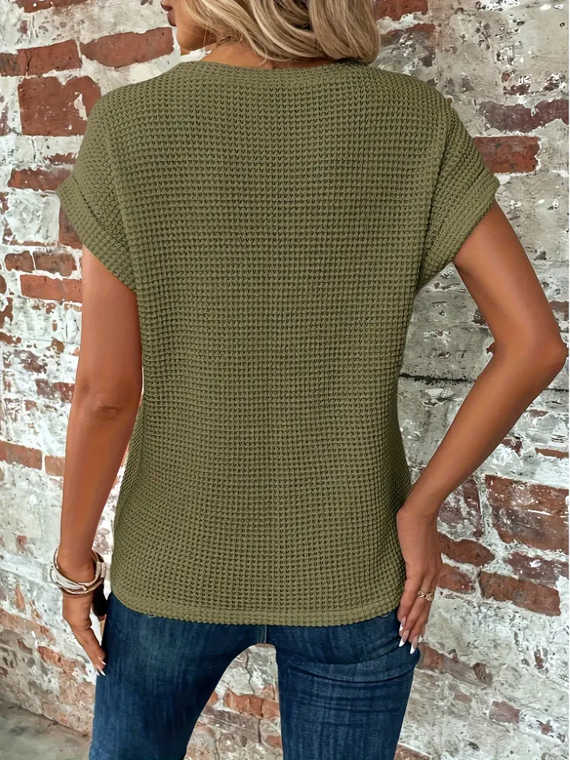 Heidi-Mode | Lässiges T-Shirt mit Kurzen Ärmeln - Image 3