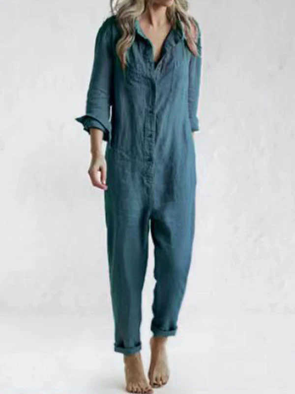 Heidi-Mode | Loose Fit Button Up Langärmeliger Heidi-Mode | Damenbekleidung - Image 8