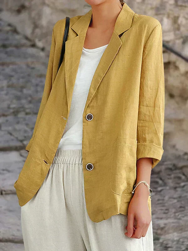 Heidi-Mode | Lässig Geschnittenes Blazer Stilvoll und Komfortabel - Image 3
