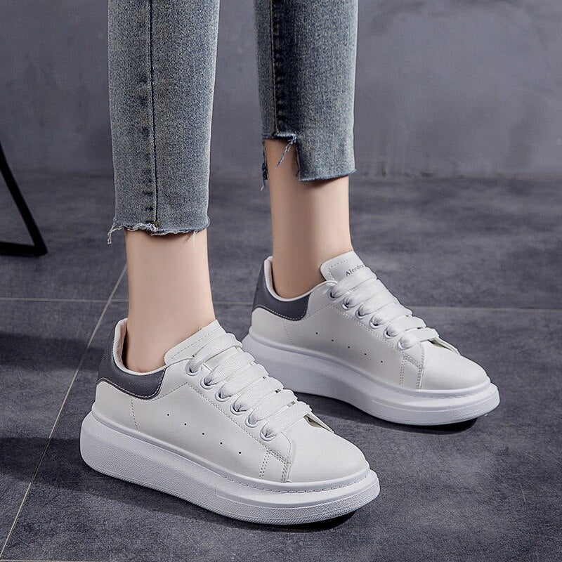Heidi-Mode | Lässige Herbst Turnschuhe mit Plateau