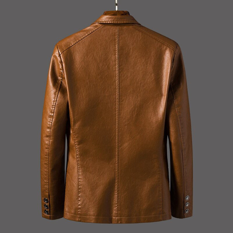 Heidi-Mode | Lässige Lederjacke für Herren