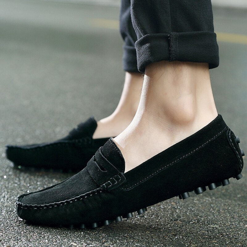 Heidi-Mode | Freizeit Slipper Aus Wildleder
