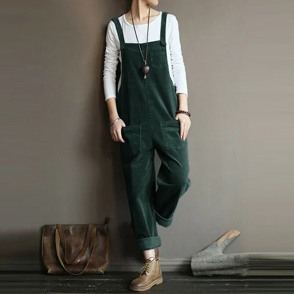 Heidi-Mode | Lässiger Cord Jumpsuit Design - Image 3