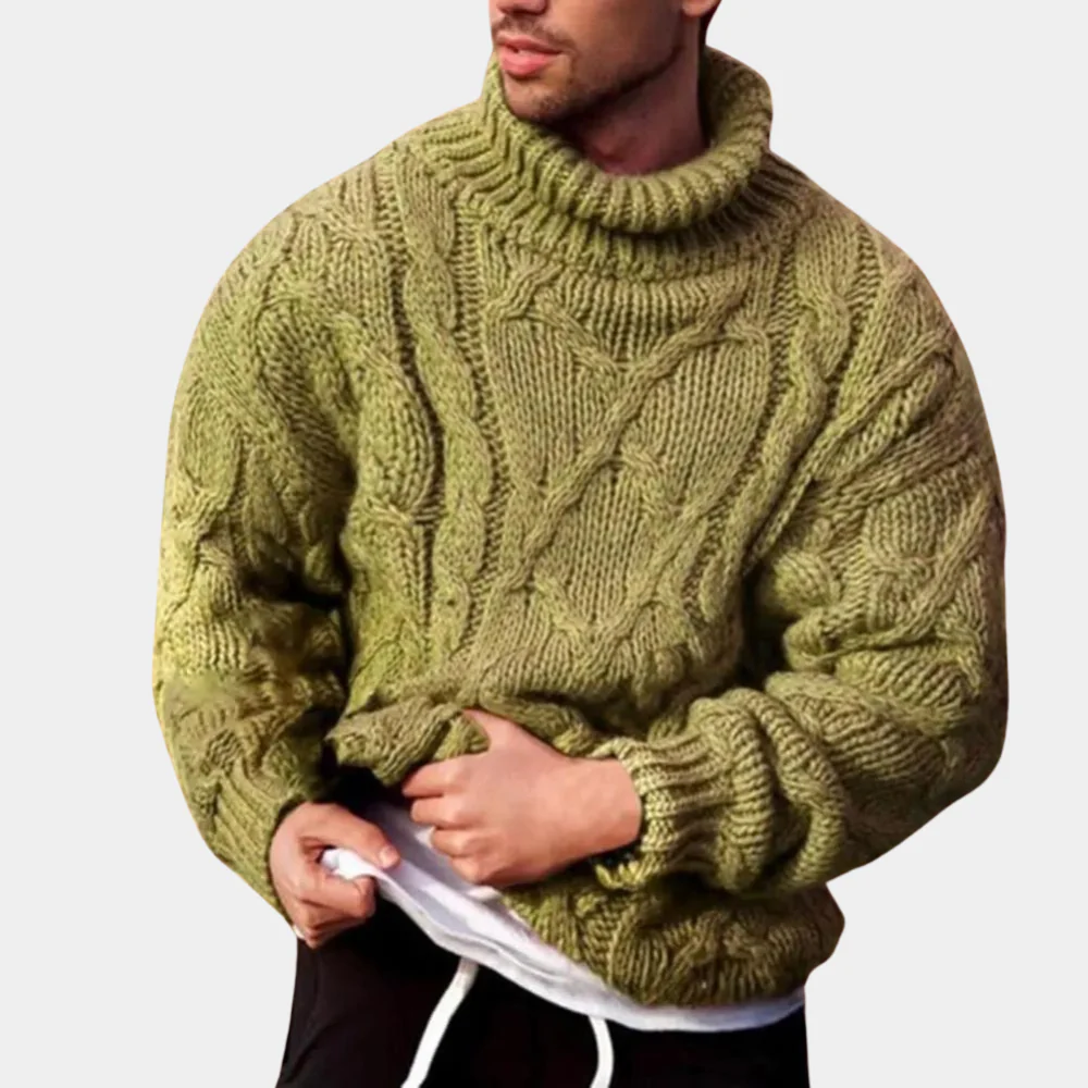 Heidi-Mode | Casual Gestrickter Winterpullover - Image 2