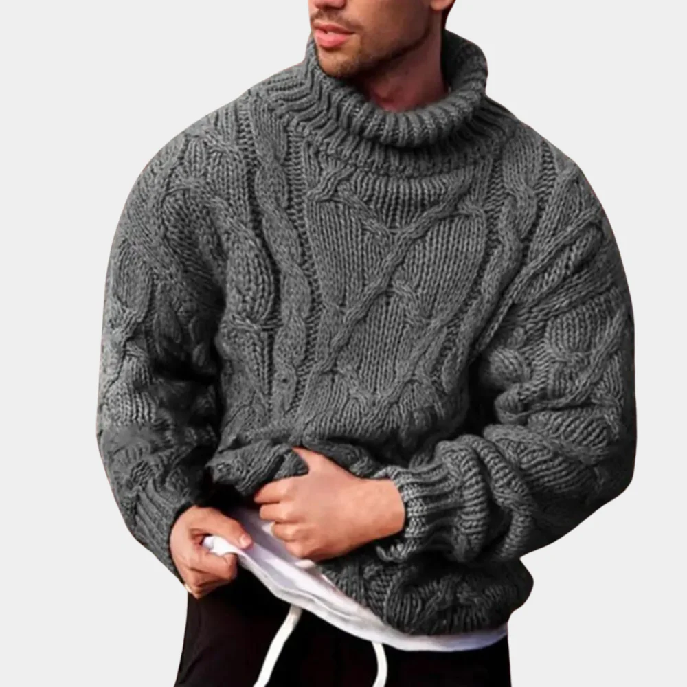 Heidi-Mode | Casual Gestrickter Winterpullover - Image 3