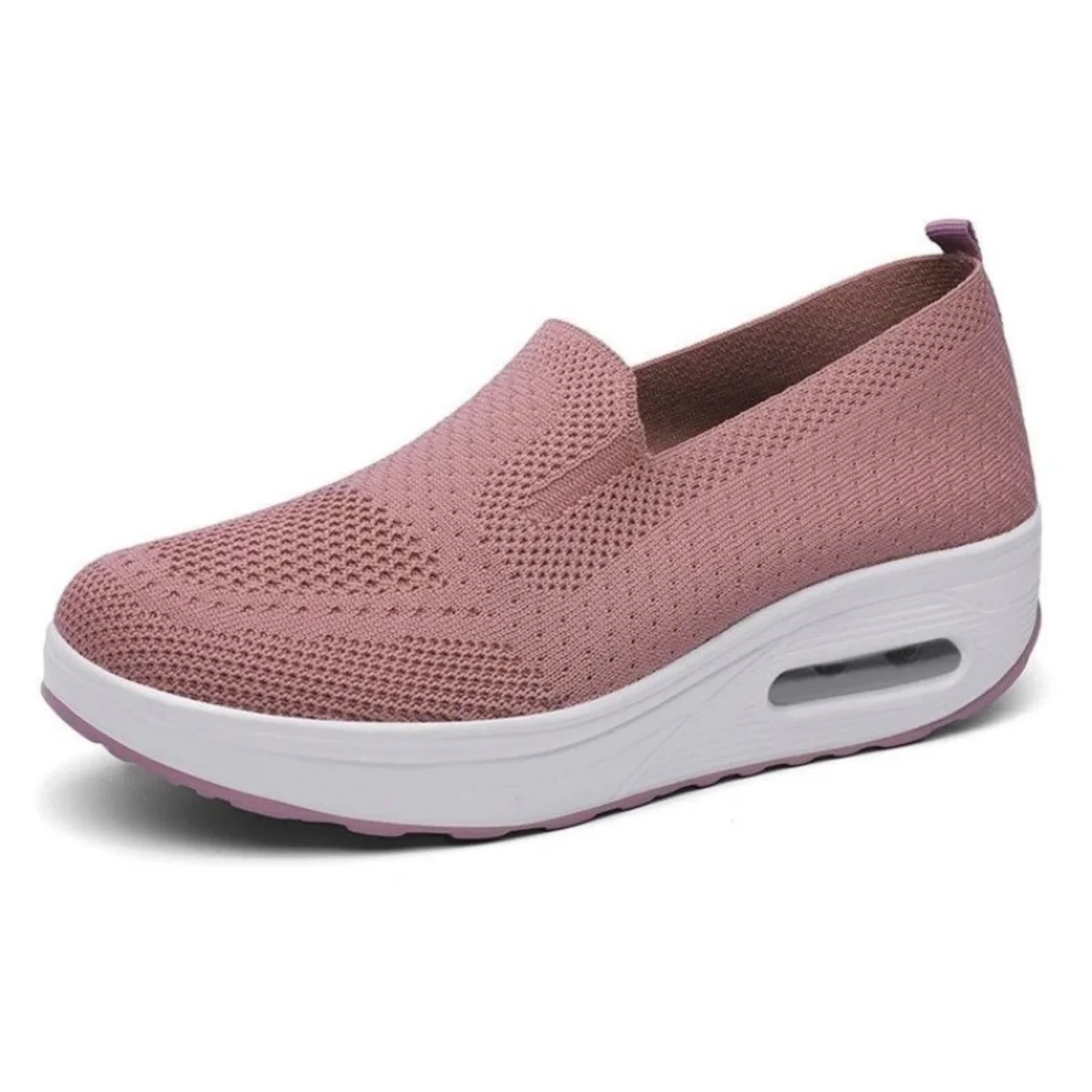 Heidi-Mode | Luftgepolsterte, Atmungsaktive, Einfarbige Damen-Slipper