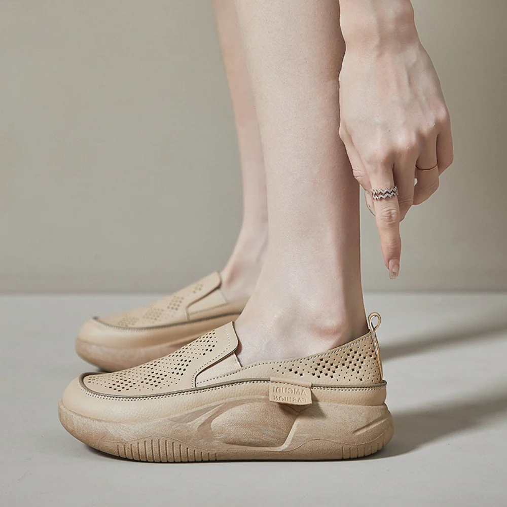 Heidi-Mode | Luftiger Orthopädischer Slip On Schuh - Image 8