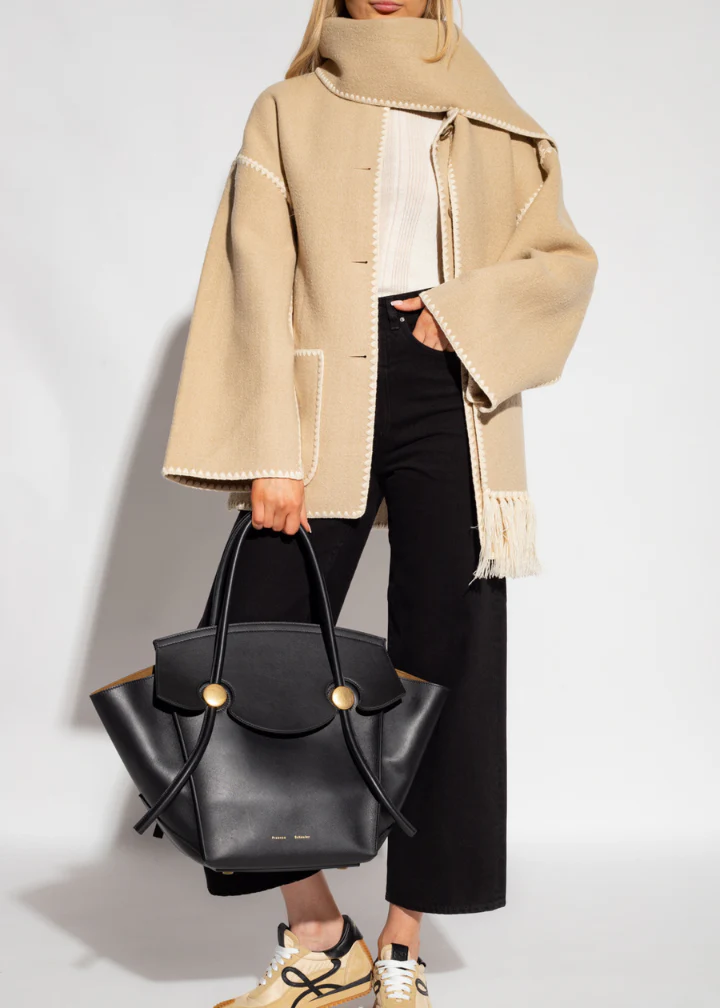 Heidi-Mode | Luxe Jacke mit Schal - Image 2