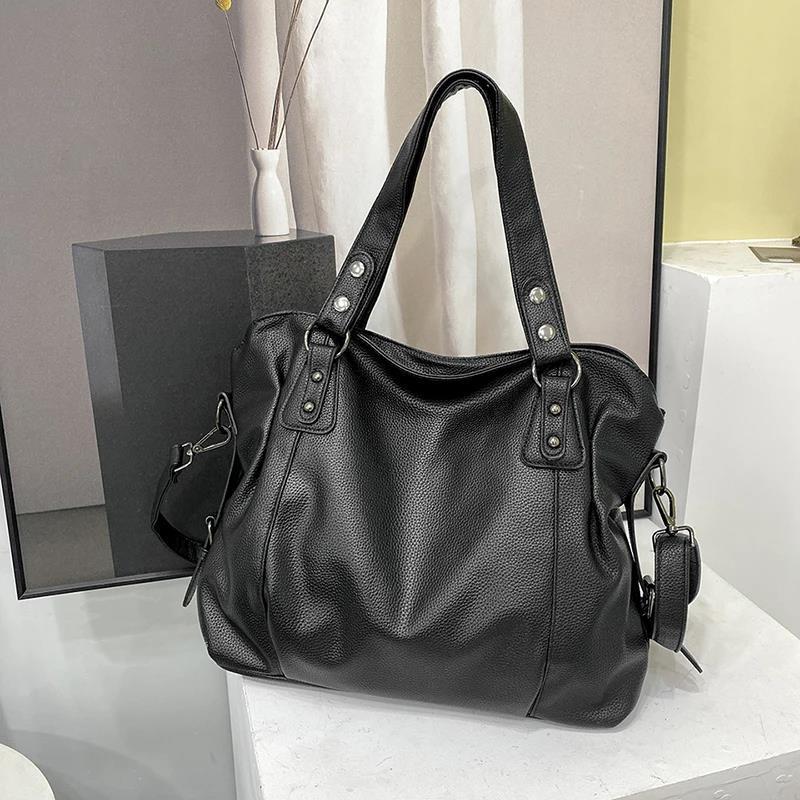 Heidi-Mode | Luxe Lederne Damen Schultertasche