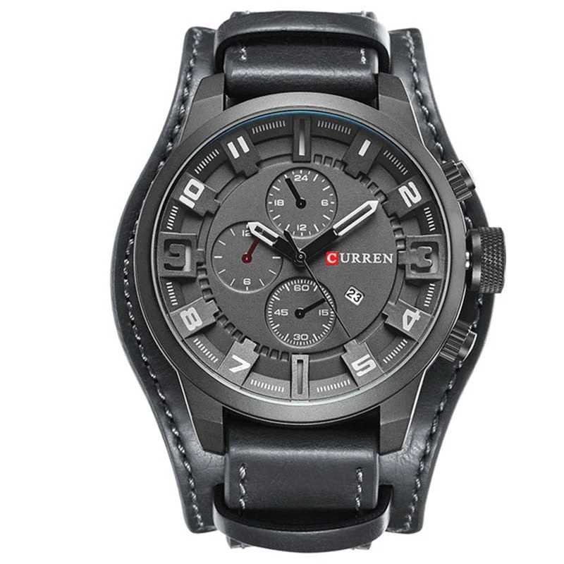 Heidi-Mode | Luxe Navigator Uhr Lederband - Image 15