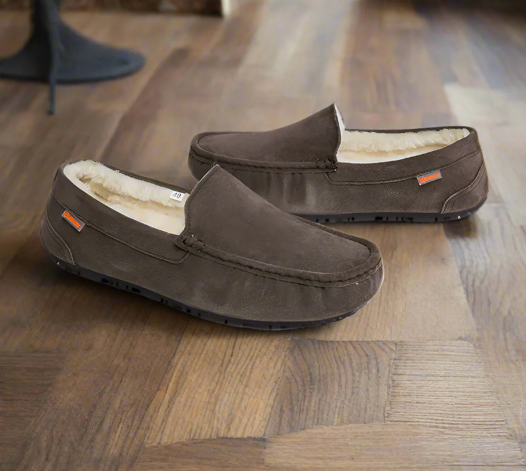 Heidi-Mode | Luxe Warme Gefütterte Mokassinschuhe für Herren - Image 4