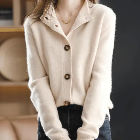 Heidi-Mode | Luxuriöse Kaschmir Strickjacke - Image 3