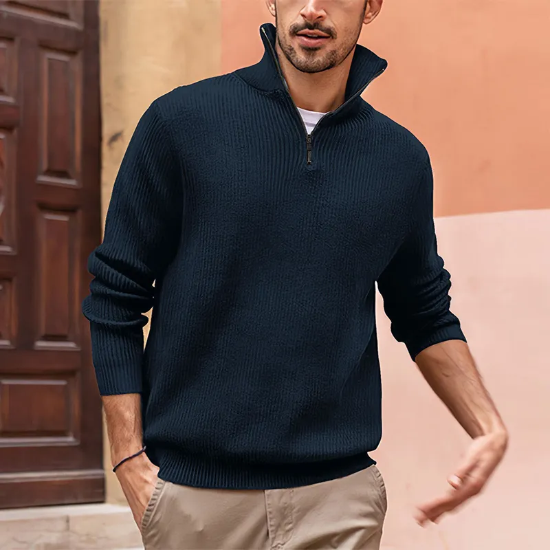 Heidi-Mode | Luxus Halbzip Sweater - Image 2