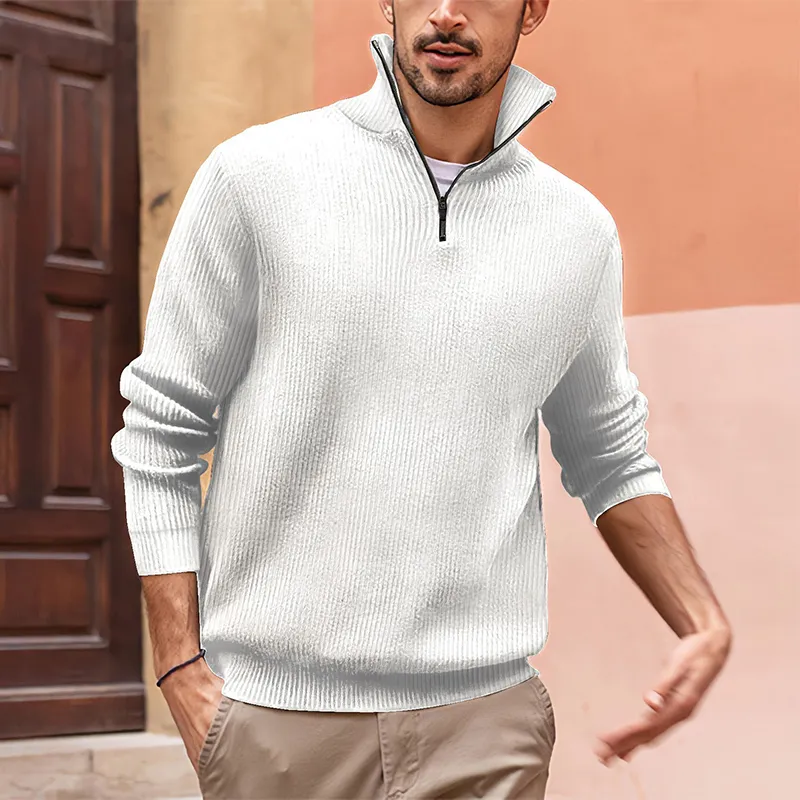 Heidi-Mode | Luxus Halbzip Sweater - Image 5