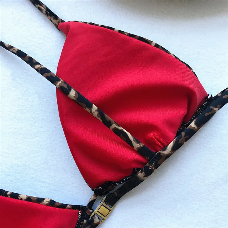 Heidi-Mode | Luxus Sommer Bikini Set Sexy Tier Leopard - Image 3