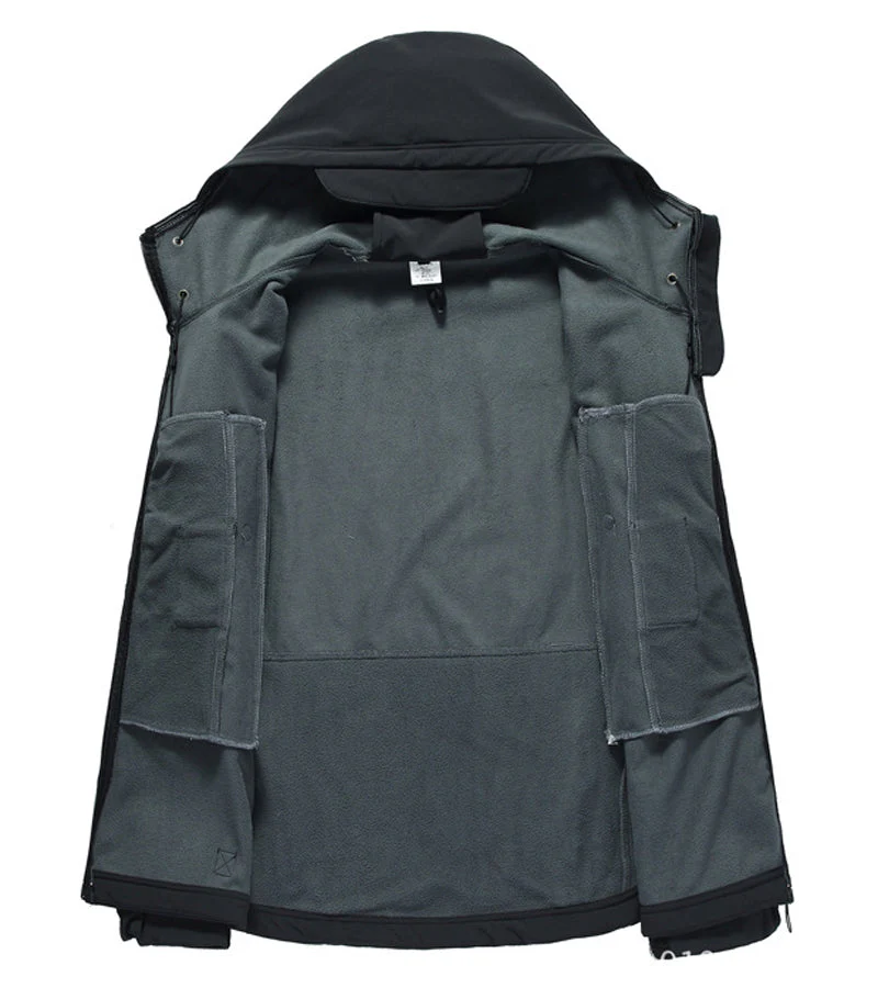 Heidi-Mode | Herren Softshelljacke mit Kapuze - Image 7
