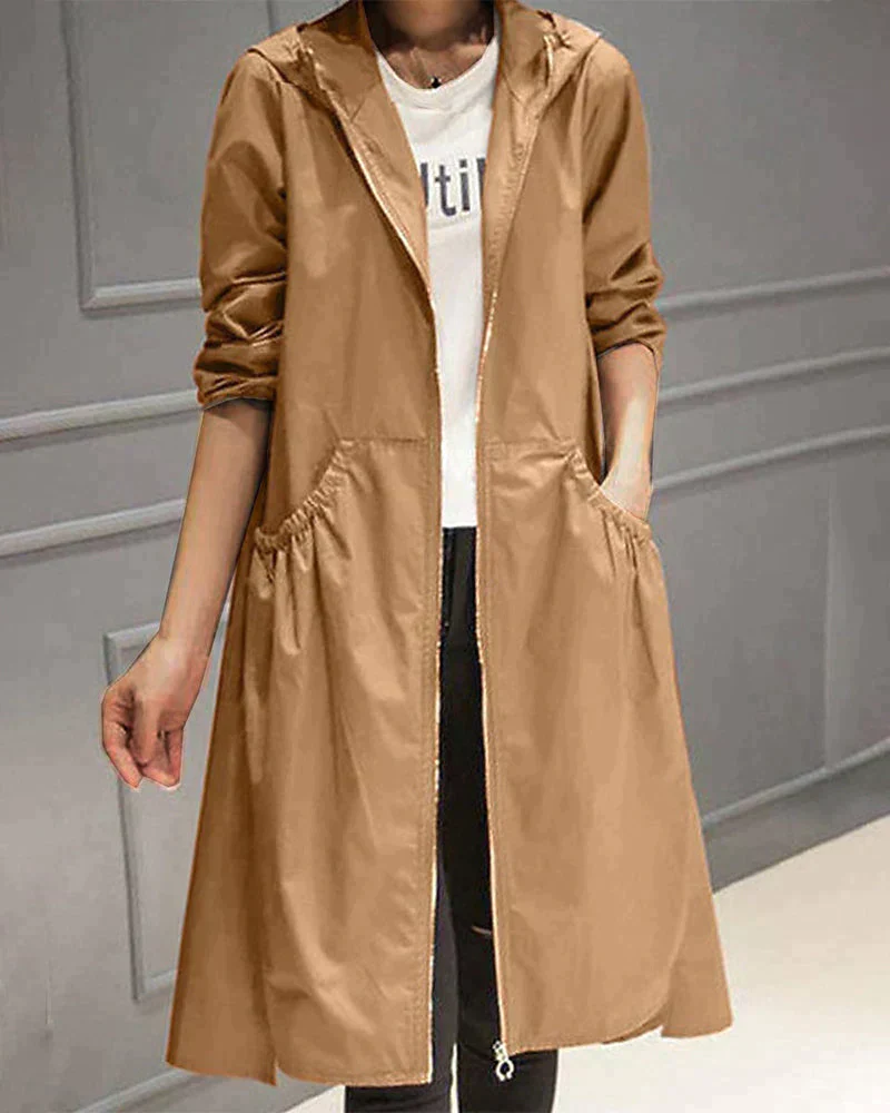 Heidi-Mode | Lässige Damenjacke mit Reißverschluss und Taschen - Image 2