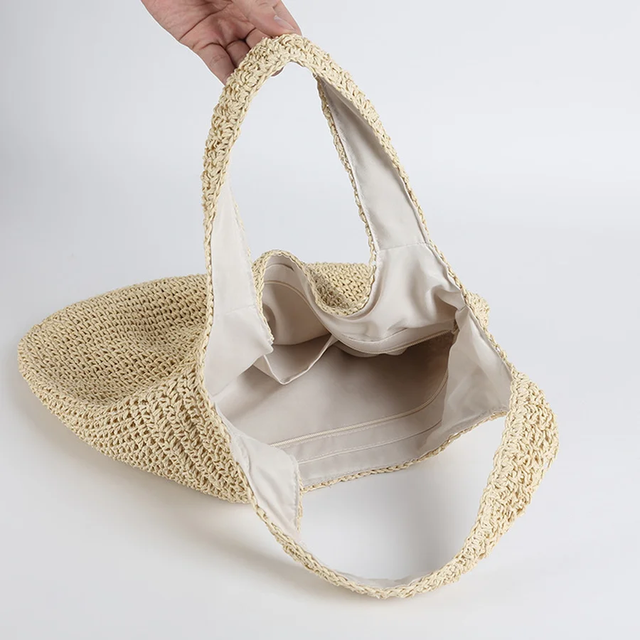 Heidi-Mode | Elegante Stroh-Strandtasche - Image 5
