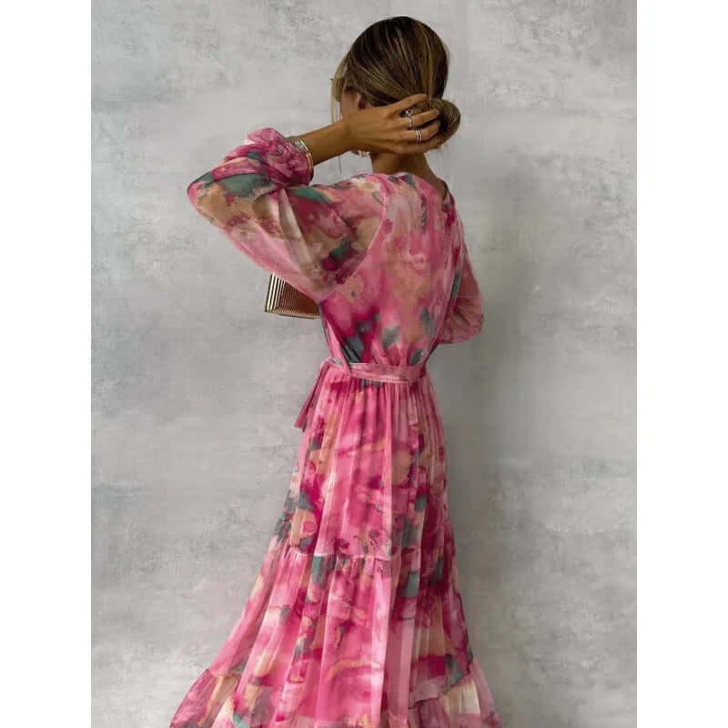 Heidi-Mode | Maxi Kleid Im Rosendesign - Image 3